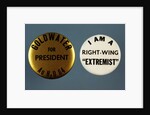 Goldwater Presidential Campaign Buttons by Anonymous
