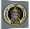 McKinley and Roosevelt Campaign Button by Anonymous