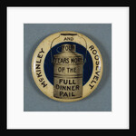 McKinley and Roosevelt Campaign Button by Anonymous