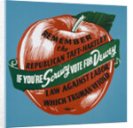 If You're Screwy Vote for Dewey Postcard by Anonymous