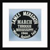James Meredith March Button by Anonymous