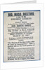 Handbill for Big Mass Meeting by Anonymous