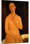 Seated Nude with Necklace by Amedeo Modigliani