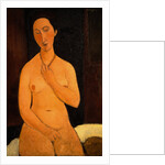 Seated Nude with Necklace by Amedeo Modigliani