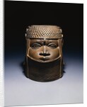 Benin, Early Middle Period Bronze Head, Uhunmwun-Elao by Anonymous