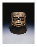 Benin, Early Middle Period Bronze Head, Uhunmwun-Elao by Anonymous