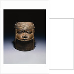 Benin, Early Middle Period Bronze Head, Uhunmwun-Elao by Anonymous