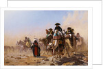 Napoleon and His General Staff in Egypt by Jean-Leon Gerome