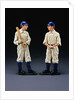 19th Century American Baseball Player Andirons by Corbis