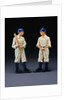 19th Century American Baseball Player Andirons by Anonymous