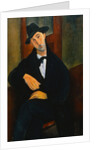 Portrait of Mario by Amedeo Modigliani