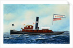 Tug Boat by Antonio Jacobsen