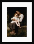 The Elder Sister by William Adolphe Bouguereau