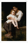 The Elder Sister by William Adolphe Bouguereau