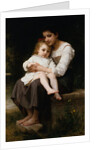 The Elder Sister by William Adolphe Bouguereau