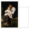 The Elder Sister by William Adolphe Bouguereau