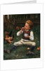 Blowing Bubbles by Adolf Lins