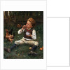 Blowing Bubbles by Adolf Lins