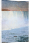 Waterfall and Rainbow: Niagara by Albert Bierstadt