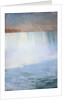 Waterfall and Rainbow: Niagara by Albert Bierstadt