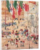 Piazza of Saint Marks by Maurice Brazil Prendergast