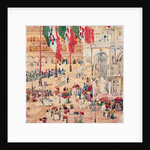 Piazza of Saint Marks by Maurice Brazil Prendergast