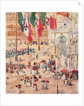 Piazza of Saint Marks by Maurice Brazil Prendergast