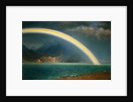 Rainbow Over Jenny Lake, Wyoming by Albert Bierstadt