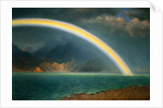 Rainbow Over Jenny Lake, Wyoming by Albert Bierstadt