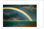 Rainbow Over Jenny Lake, Wyoming by Albert Bierstadt