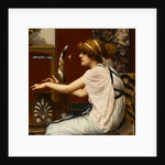 The Muse Erato at Her Lyre by John William Godward