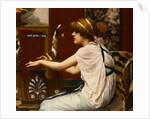 The Muse Erato at Her Lyre by John William Godward