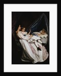 The New Arrival by Auguste Toulmouche