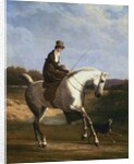 Miss Cazenove on a Grey Hunter by Jacques-Laurent Agasse