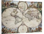 Map of the World by Frederick de Wit