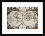 Map of the World by Frederick de Wit