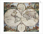 Map of the World by Frederick de Wit