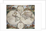 Map of the World by Frederick de Wit