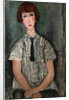 Young Girl in a Striped Shirt by Amedeo Modigliani