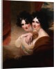 Congratulations: Portraits of Two Ladies Before a Colonnade by George Henry Harlow