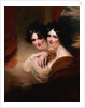 Congratulations: Portraits of Two Ladies Before a Colonnade by George Henry Harlow