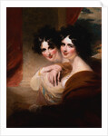 Congratulations: Portraits of Two Ladies Before a Colonnade by George Henry Harlow