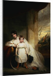 A Group Portrait of the Hon. Mrs. Grenfell and Her Son Pascoe St. Leger by John Hoppner