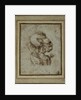 Caricature of an Elderly Woman by Leonardo da Vinci