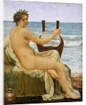 Lute Player by the Sea by Henry Holliday