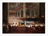 The Coronation of Queen Victoria by the Circle of Edmund Thomas Parris by Anonymous
