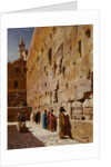 The Wailing Wall by Charles Robertson