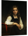 The Fair Spinner by William Adolphe Bouguereau