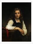The Fair Spinner by William Adolphe Bouguereau