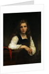 The Fair Spinner by William Adolphe Bouguereau